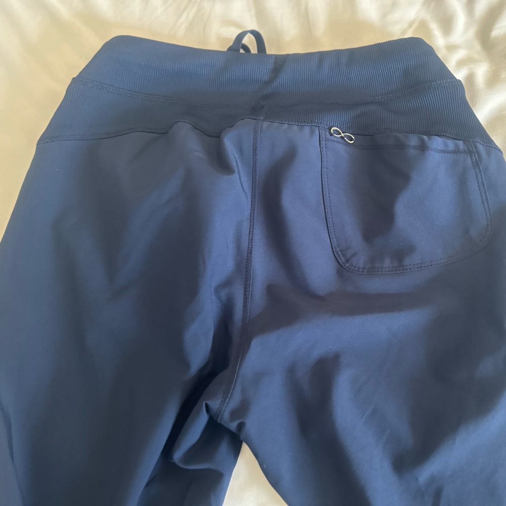 Infinity navy blue scrub cargo pant